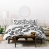 Julia Da Rocha The Leaves Duvet Set - Deny Designs