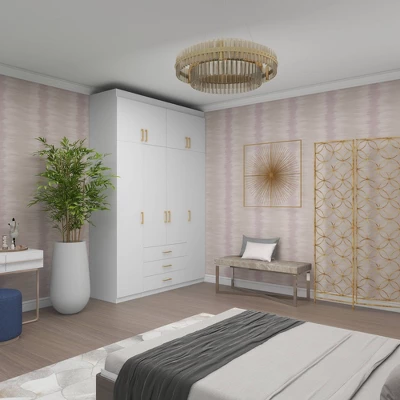 Metal Starburst Handmade Large 3D Wall Decor With Gold Frame Gold - CosmoLiving By Cosmopolitan 9 Metal Starburst Handmade Large 3D Wall Decor With Gold Frame Gold - CosmoLiving By Cosmopolitan - Image 7