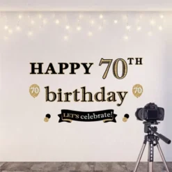Big Dot Of Happiness Adult 70th Birthday - Gold - Peel And Stick Birthday Party Decoration - Wall Decals Backdrop 11 Big Dot Of Happiness Adult 70th Birthday - Gold - Peel And Stick Birthday Party Decoration - Wall Decals Backdrop -Home Decoration Shop GUEST fc672a42 bab1 43a2 b98d 674d253e9cfb