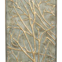 Metal Tree Wall Decor With Embossed Design Set Of 4 Brown - Olivia & May -Home Decoration Shop GUEST fcfe45a3 3d5b 449e 858a dcb209b1713f