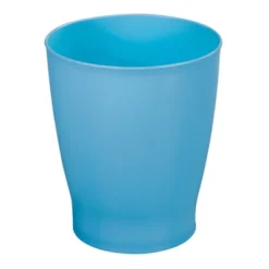 MDesign Slim Plastic Small Round Trash Can Wastebasket Garbage Bin -Home Decoration Shop GUEST fe24fc88 8c39 4f1e 8af5 214cdd8704c4